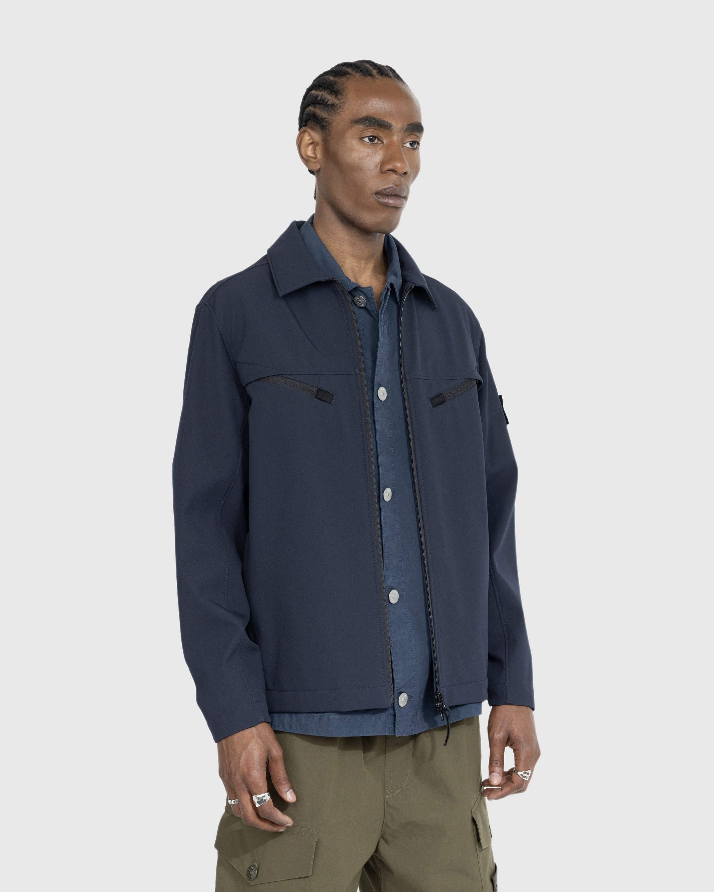 Stone island hybrid jacket new arrivals